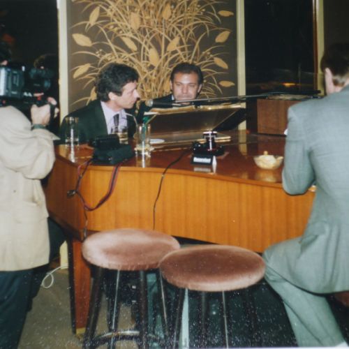 1991 Pianoforte mit Jean-Pax Mefret vom Magazin Le Figaro, Paris